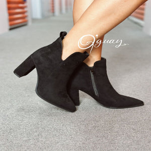 Botines de Gamuza