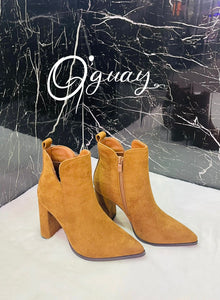 Botines de Gamuza